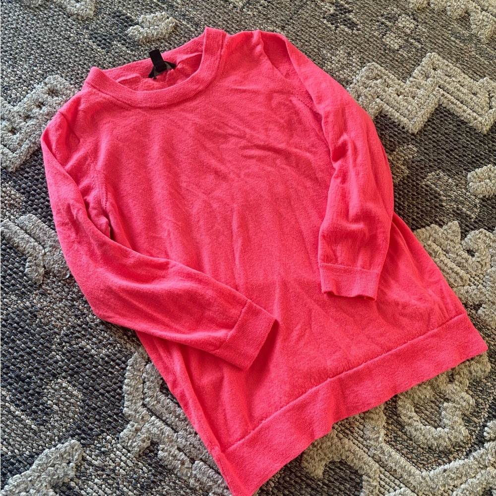 J. Crew - Women's Pink Crewneck Sweater